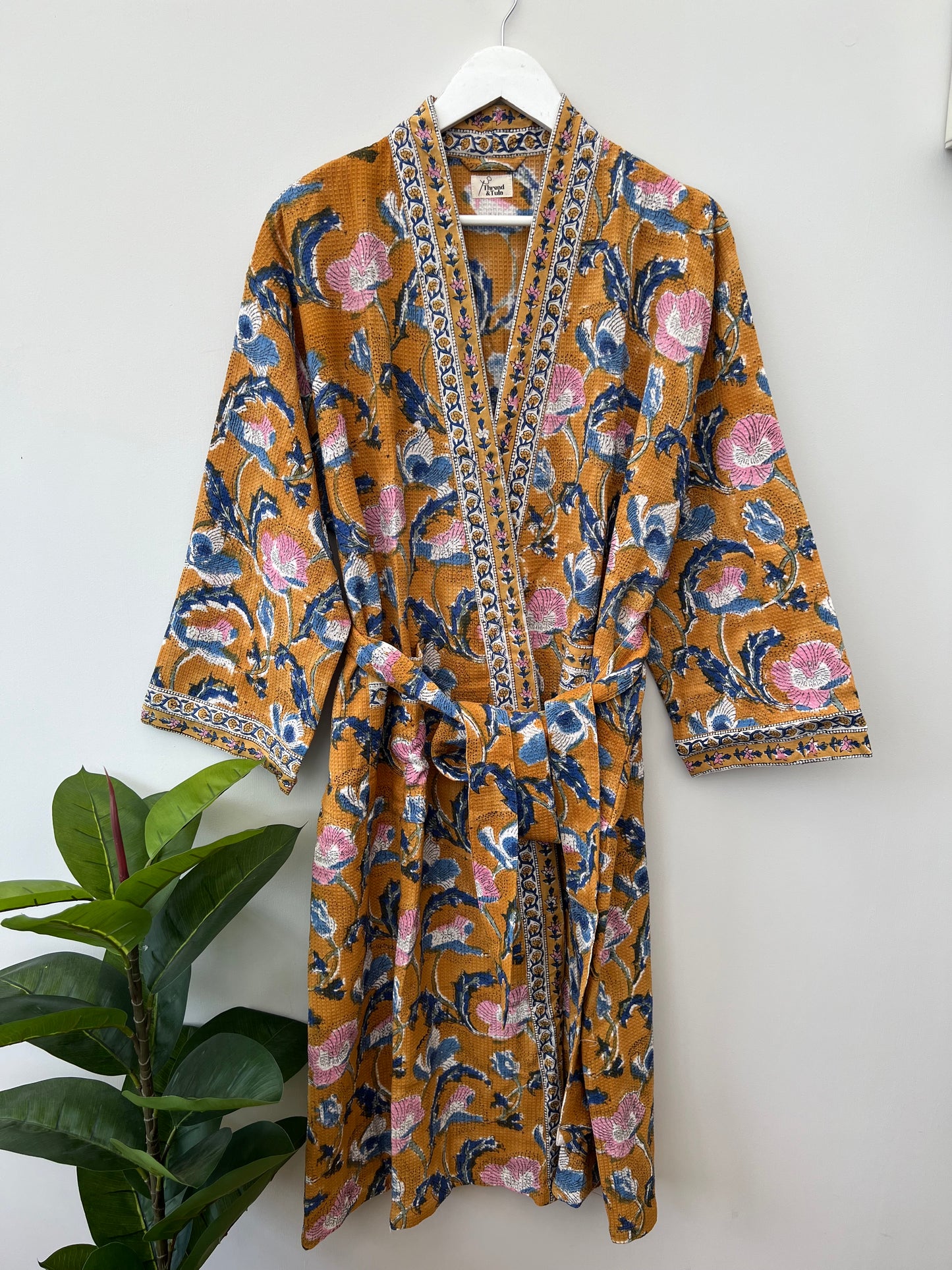 Marigold Grove Cotton Waffle Robe