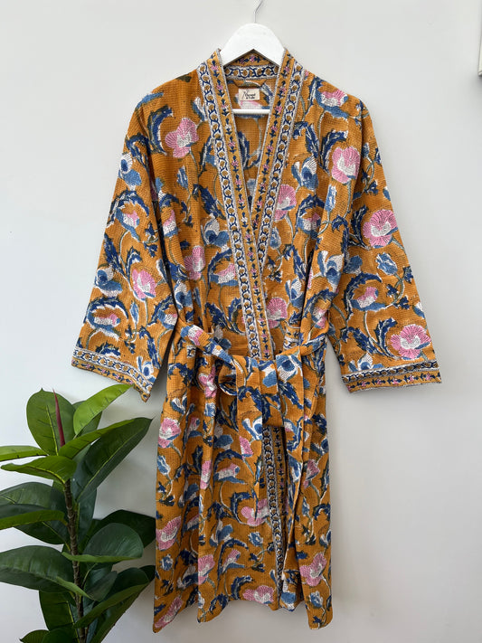 Marigold Grove Cotton Waffle Robe