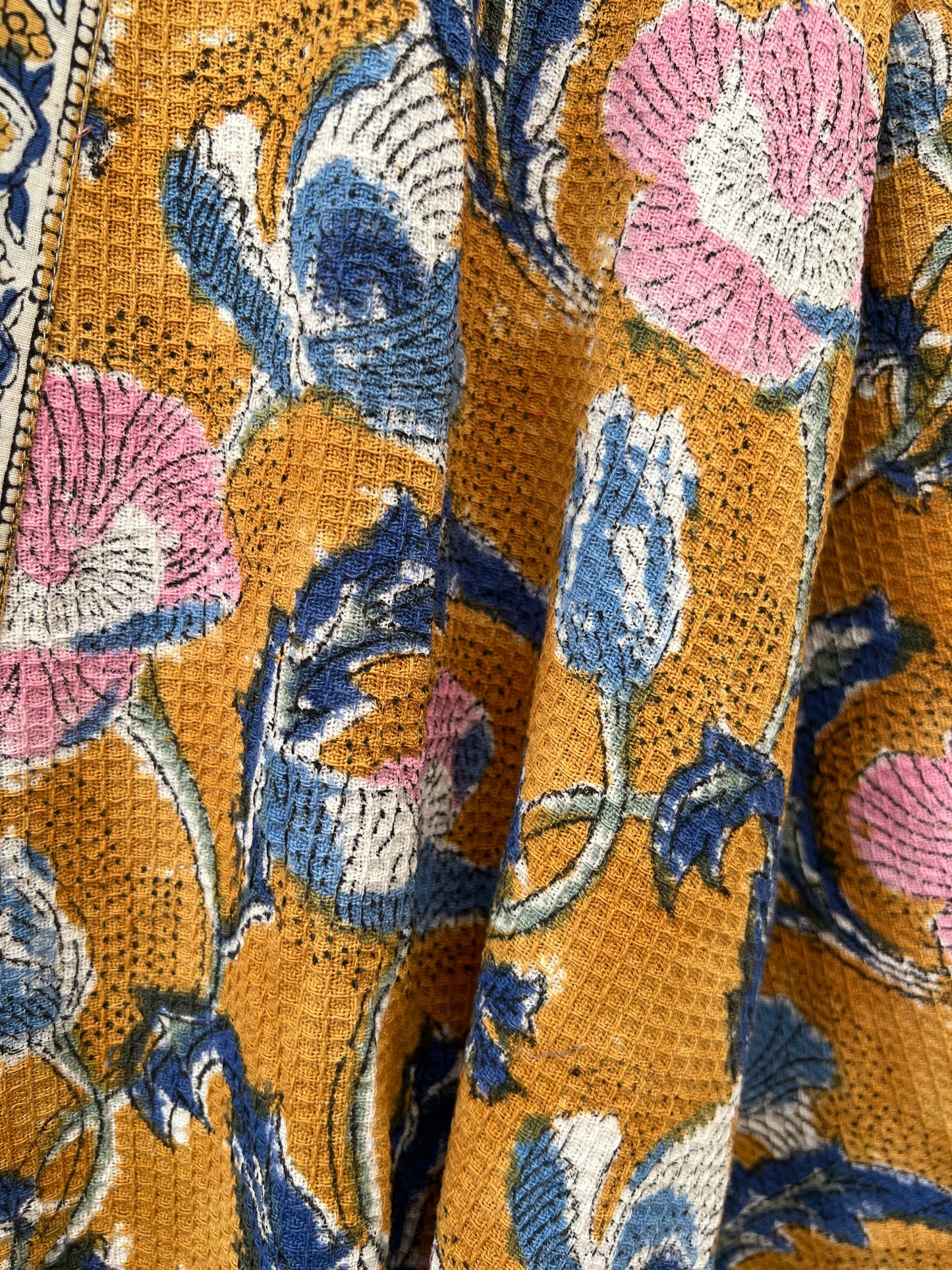 Marigold Grove Cotton Waffle Robe
