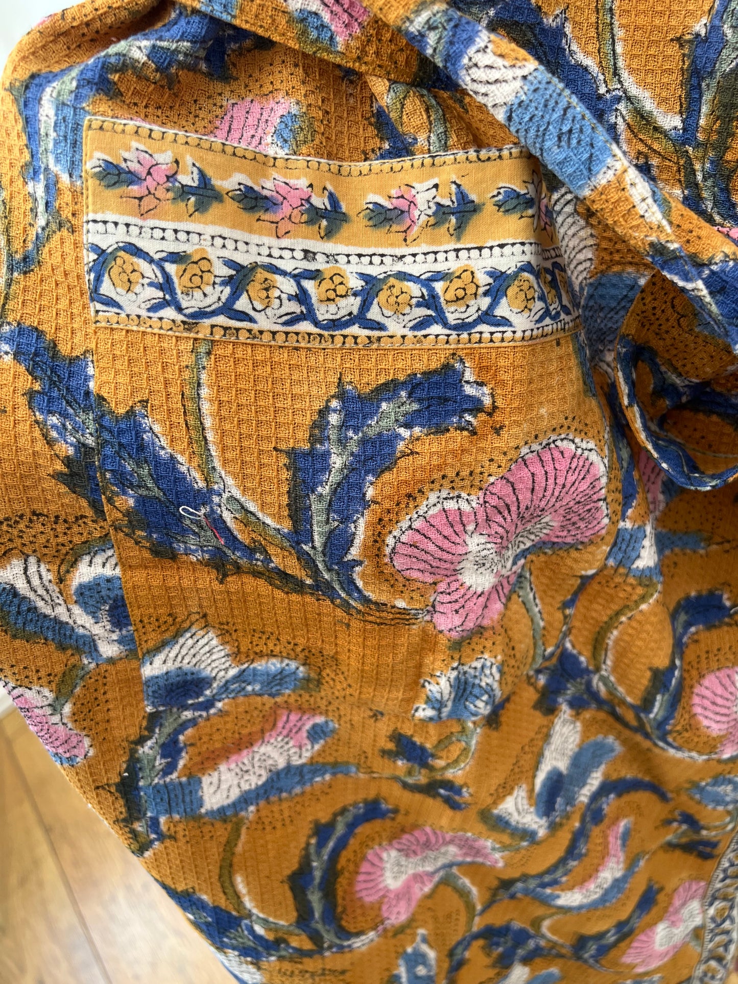 Marigold Grove Cotton Waffle Robe