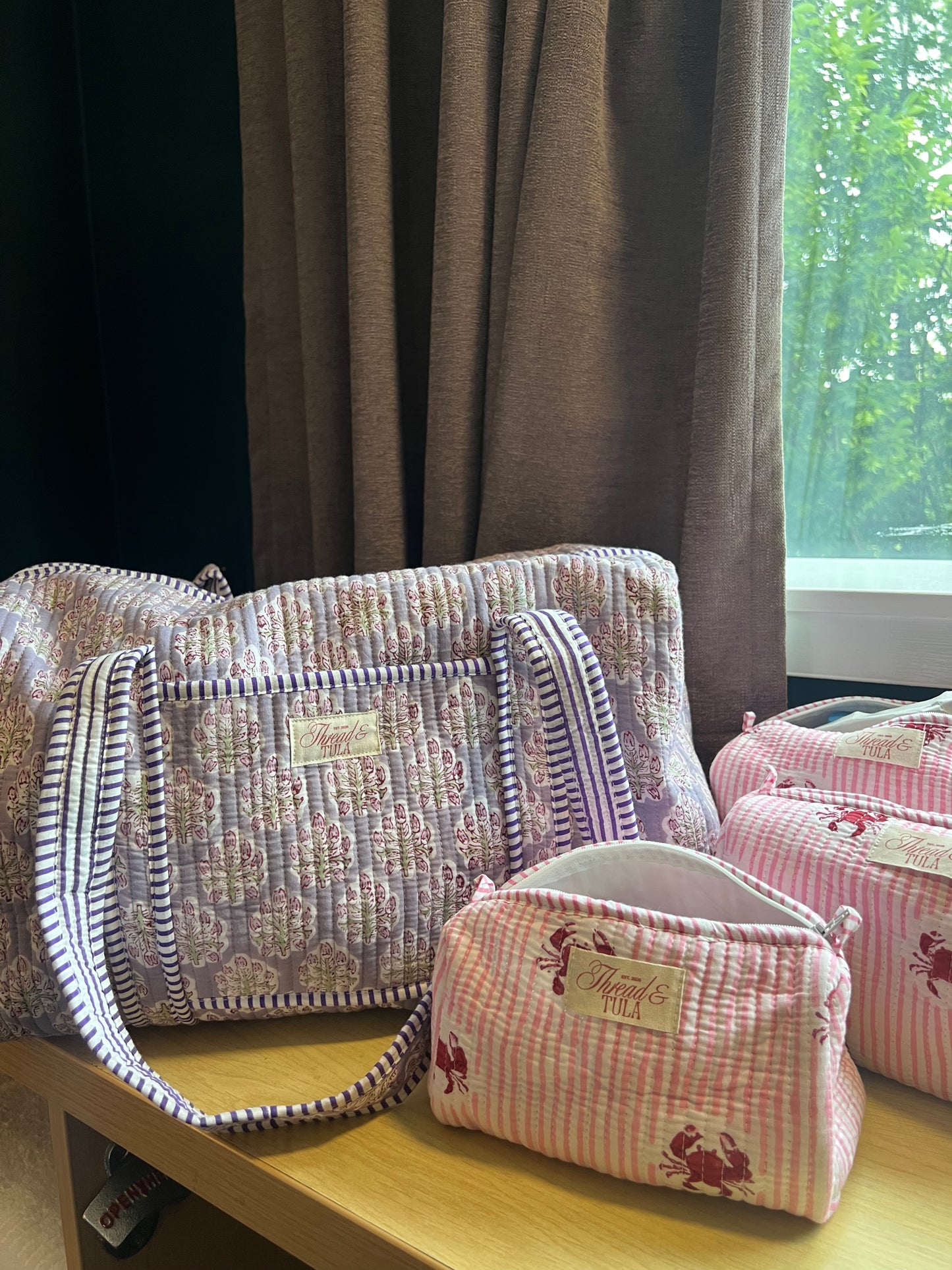 Lilac Haze Travel Duffle